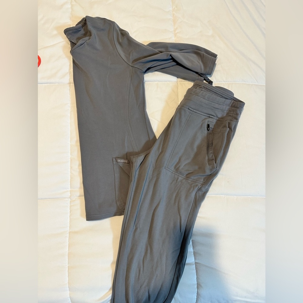 Jaanuu scrub set -grey